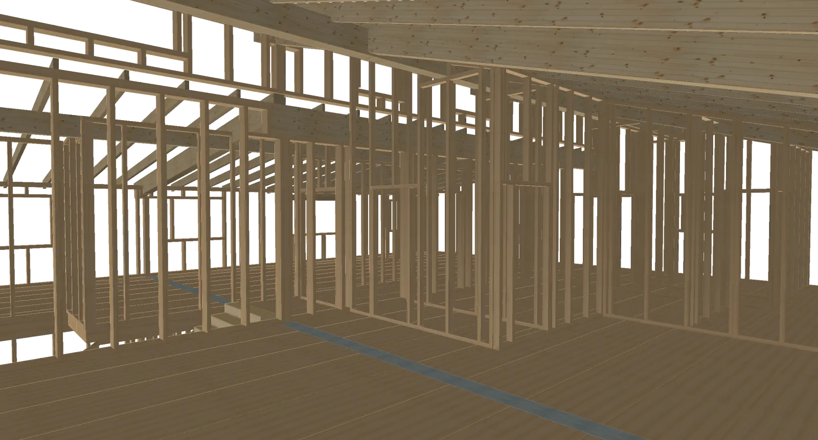 3D-Ansicht Dachgeschoss